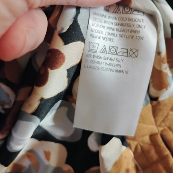 Sport Savvy Camel Knit Quilted Car Coat Lined- Womens 5X Petite- NWT - Picture 5 of 8